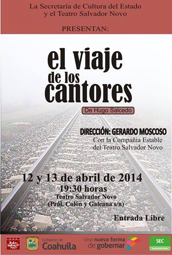 Poster viaje de los cantores 2014