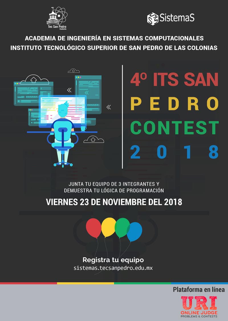 Flyer San Pedro Contest 2018